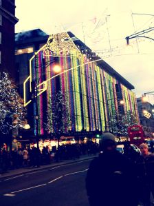Christmas on Oxford Street